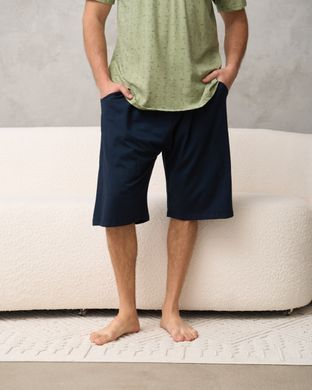 Мужской комплект футболка с шортами - Батал, Хакі, 4xl