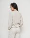 Комплект жіночий кофтинка+штани з яскравими деталями - Рубчик Фото товару 10 з 11
