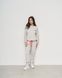 Комплект жіночий кофтинка+штани з яскравими деталями - Рубчик Фото товару 1 з 11