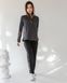 Костюм жіночий з брюками, сірий - Best Life Фото товару 2 з 7