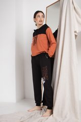 Женский костюм со штанами, кофта с капюшоном Фото товара - Интернет-магазин Zaragoza