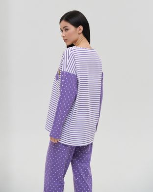 Жіночий комплект зі штанами в зірочки - Їжачок Фото товару - Інтернет-магазин Zaragoza