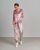 Комплект зі штанами і кофтою на застібці - мармуровий велюр Фото товару - Інтернет-магазин Zaragoza
