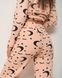 Жіночий костюм зі штанами - Фліс+ вставка Велюр Софт - ведмідь спить Фото товару 8 з 8