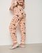 Жіночий костюм зі штанами - Фліс+ вставка Велюр Софт - ведмідь спить Фото товару 7 з 8
