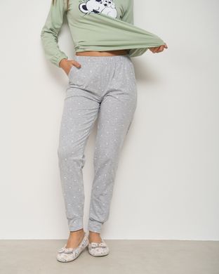 Жіночий комплект зі штанами в горошок - Коали сплять Фото товару - Інтернет-магазин Zaragoza