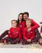 Жіноча піжама зі штанами - Peace,Love,Wish - Family look для родини Фото товару 3 з 12