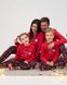 Жіноча піжама зі штанами - Peace,Love,Wish - Family look для родини Фото товару 9 з 12
