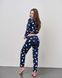 Женская пижама интерлок - Облака Фото товара 6 из 7