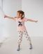 Пижамка на девочку с капри - котики Фото товара 1 из 4