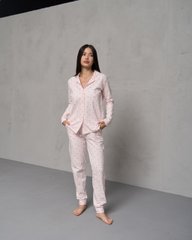Жіноча піжама на ґудзиках зі штанами - ніжний горошок Фото товару - Інтернет-магазин Zaragoza
