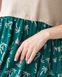 Женское платье с рукавчиком - пальмы Фото товара 6 из 7