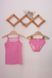 Комплект для дівчинки майка + трусики - в горошок Фото товару 1 з 5