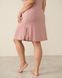 Віскозна сорочка на тонкій бретельці - Plus Size Теракотовий l Фото товару 6 з 8