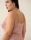 Віскозна сорочка на тонкій бретельці - Plus Size Теракотовий l Фото товару 8 з 8