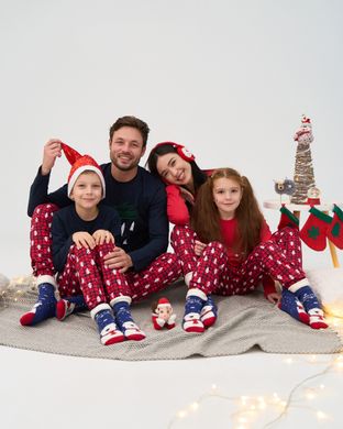 Мужской комплект со штанами - Merry Christmas - Family look для семьи