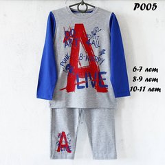 Пижама детская для мальчика P005 размер 6/7 Фото товара - Интернет-магазин Zaragoza