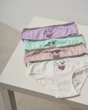 Батальные трусики женские - леопардовая резинка, На фото, 2xl