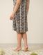 Женская туника-халат на пуговицах Plus Size - Змеиный принт Бежевый 2xl Фото товара 6 из 7
