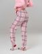 Жіночий комплект зі штанами в клітинку - Лисичка - Інтерлок Фото товару 5 з 5