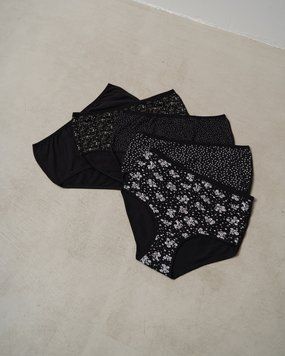 Трусы женские микс в мелкие рисунки - Супербатал, На фото, 8XL