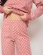 Женский костюм со штанами Флис - в горошек Фото товара 5 из 8