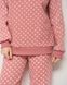 Женский костюм со штанами Флис - в горошек Фото товара 4 из 8