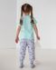 Пижама на девочку с капри - динозаврик Фото товара 1 из 4