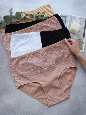 Жіночі трусики з мереживом супербатал 63840-1 7XL