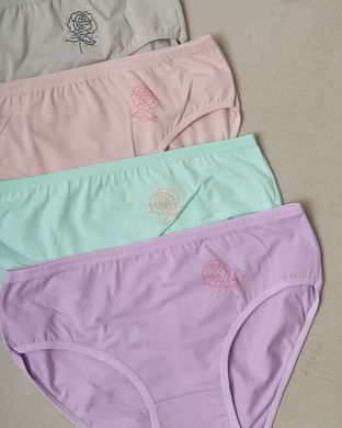 Батальные трусики пастельные с розой, На фото, 2xl
