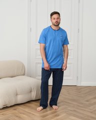 Чоловічий комплект з двома ґудзиками на футболці - батал