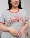 Туніка Plus Size з коротким рукавом - Sweet heart Червоний 2xl Фото товару 3 з 7