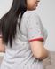 Туніка Plus Size з коротким рукавом - Sweet heart Червоний 2xl Фото товару 7 з 7