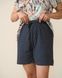 Вискозный комплект с шортами - Plus Size - цветочный принт Бежевый 2xl Фото товара 4 из 8
