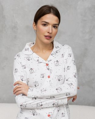 Женский комплект Интерлок Кошки Family look мама/дочь Фото товара - Интернет-магазин Zaragoza