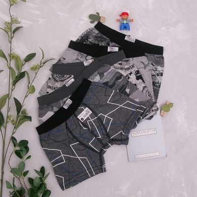 Детские шортики на мальчика - темно-серый микс Фото товара - Интернет-магазин Zaragoza