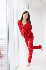 Жіночий комплект зі штанами Ozkan - сердечка Фото товару - Інтернет-магазин Zaragoza