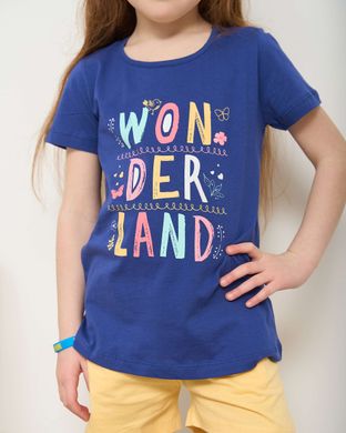 Комплект для дівчинки з шортами Wonderland - Ozkan, Темно-синій, 5-6