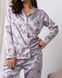 Жіноча піжама на ґудзиках - лавандова ніжність Фото товару 3 з 9