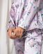 Женская пижама на пуговицах - лавандовая нежность Фото товара 5 из 9