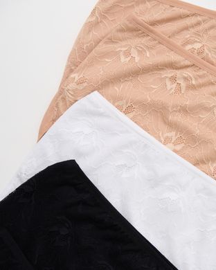 Женские однотонные трусики батал - базовый микс На фото_7XL