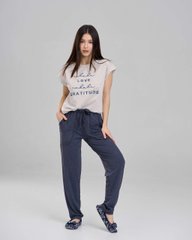 Комплект зі штанами і футболкою Love - Молочна Фото товару - Інтернет-магазин Zaragoza