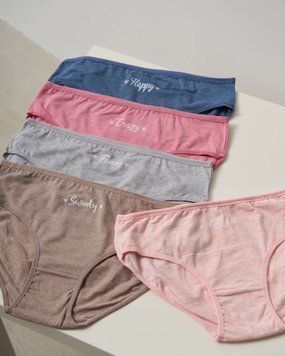 Батальные трусики однотонные - с надписью, На фото, 2xl