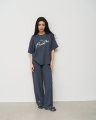Комплект с широкими брюками и футболкой - Breathe Фото товара - Интернет-магазин Zaragoza