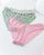 Женские трусики с кружевом сзади - зеленые Фото товара - Интернет-магазин Zaragoza