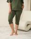 Женский комплект Plus Size с капри - Хаки Хаки 2xl Фото товара 5 из 7