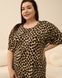 Жіноча туніка вільного крою - леопард - Plus Size 2xl Фото товару 3 з 7