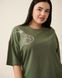 Женский комплект Plus Size с капри - Хаки Хаки 2xl Фото товара 3 из 7