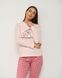 Жіноча піжама зі штанами - Закоханий котик - Family look мама/донька Фото товару 2 з 10