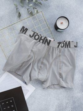 Трусы мужские боксеры Tom John Светло-серый 2020-7 размер M Фото товара - Интернет-магазин Zaragoza